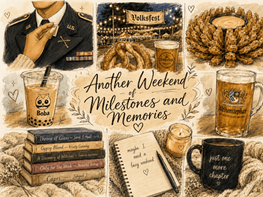 Another Weekend of Milestones and Memorie